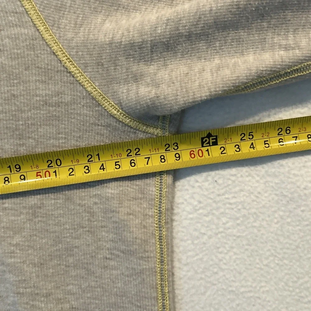Tommy‎ Bahama Pullover Mens XL Yellow Grey Reversible Quarter Zip Ribbed Sweater
